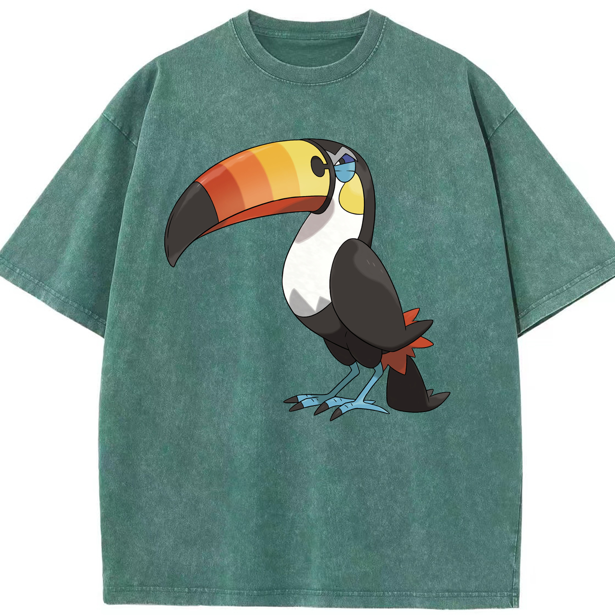 （画像用） ポケットモンスター Pokémon 綿100% ヴィンテージ風 半袖Tシャツ（フロントプリント）